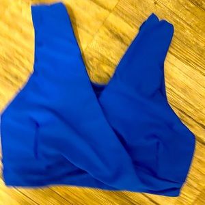 Five Dancewear bra top electric blue Small
